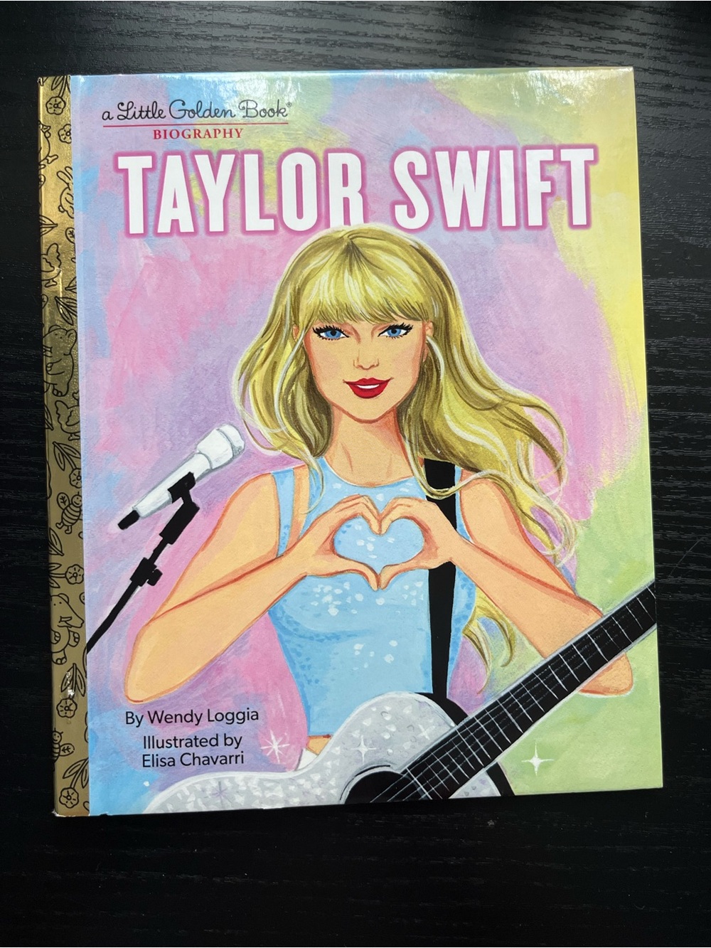 Taylor Swift Little Golden Book Biography, Illustrated Kids Book